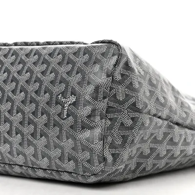 Goyard Boheme Hobo PM Grey Goyardine Canvas