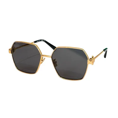 Bottega Veneta glasses gold/silver/transparent black/black/black gold/green silver/brown color Size 63口13-138