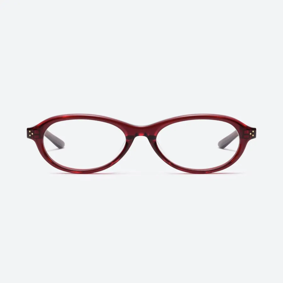 Saint Laurent oval glasses red/black/blue color Size 54口18-145