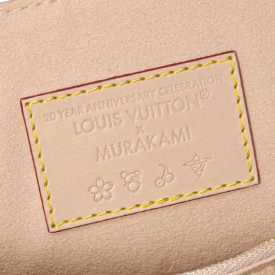 Louis Vuitton x Murakami Takashi Dauphine Soft GM Multicolor White Gold Hardware