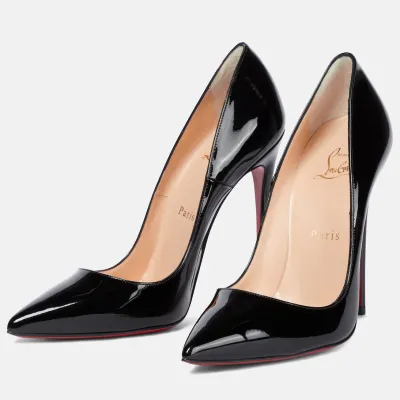 Christian Louboutin Black patent stilettos