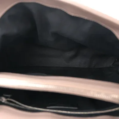 Saint Laurent Medium Loulou Chain Satchel Mink Y-Quilted Monogram Calfskin Leather Silver Hardware