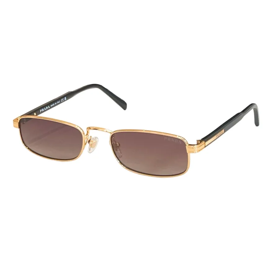 Prada square frame glasses orange/black/tawny/purple/brown/grey color Size 54口20-145