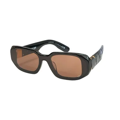 DIOR wrap glasses black purple/black/black tawny/white/black orange color Size 50口21-140