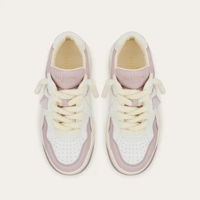 VALENTINO ONE STUD XL Women's sheepskin sneakers