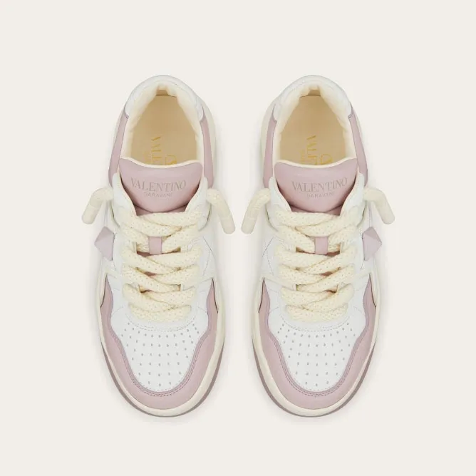 VALENTINO ONE STUD XL Women's sheepskin sneakers