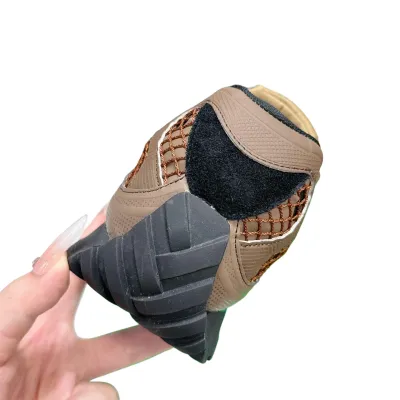 Bottega Veneta Orbit Sneakers In Brown Suede/Technical Fabric/Mesh Lace-Up Sneaker