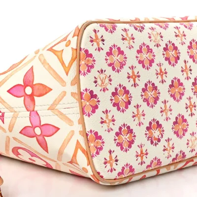 Louis Vuitton By The Pool 2.0 Neverfull MM Coral Giant Monogram Canvas