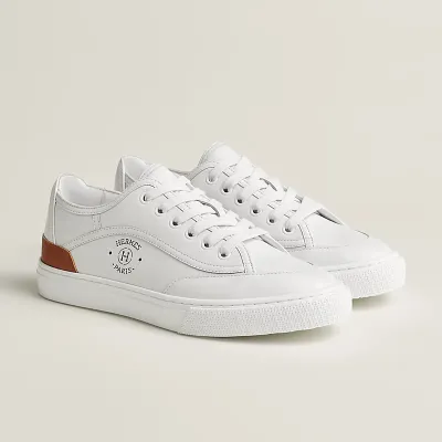 HERMES Get Sneakers White Sports Shoes