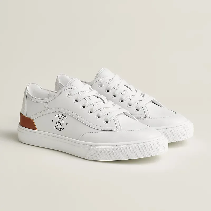 HERMES Get Sneakers White Sports Shoes