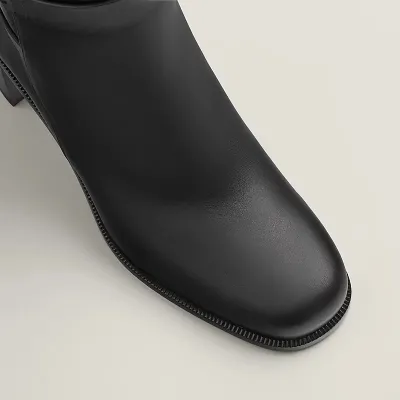 HERMES Justine Black Boots
