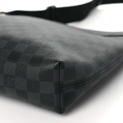 Louis Vuitton Mick PM Damier Graphite Canvas Silver Hardware