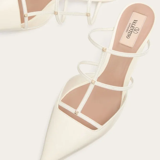 VALENTINO Calf leather heels (6cm high heel)