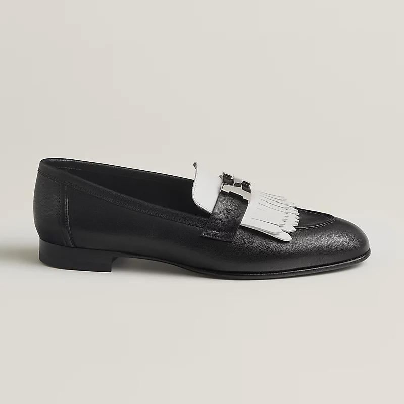 HERMES Sapatos de Lazer Royal Black