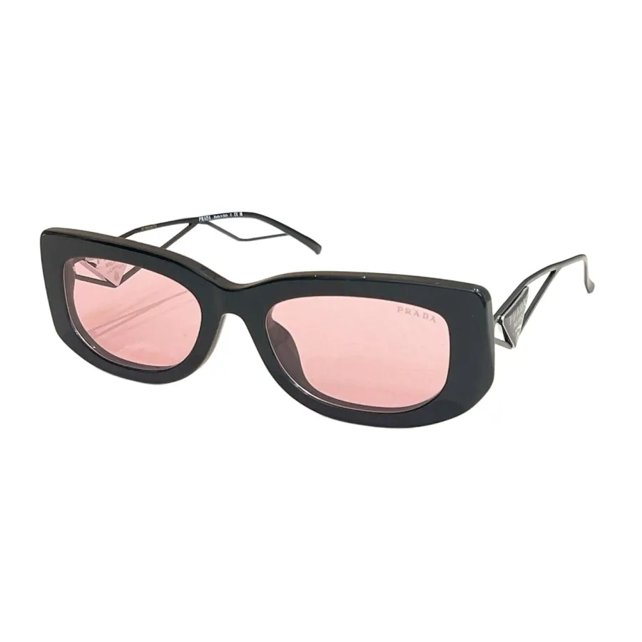 Prada Wrap glasses black/tawny/red/white/black pink/silver color Size 53口19-140