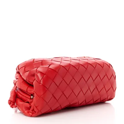 Bottega Veneta Mini Intrecciato The Pouch Lollipop Nappa Leather