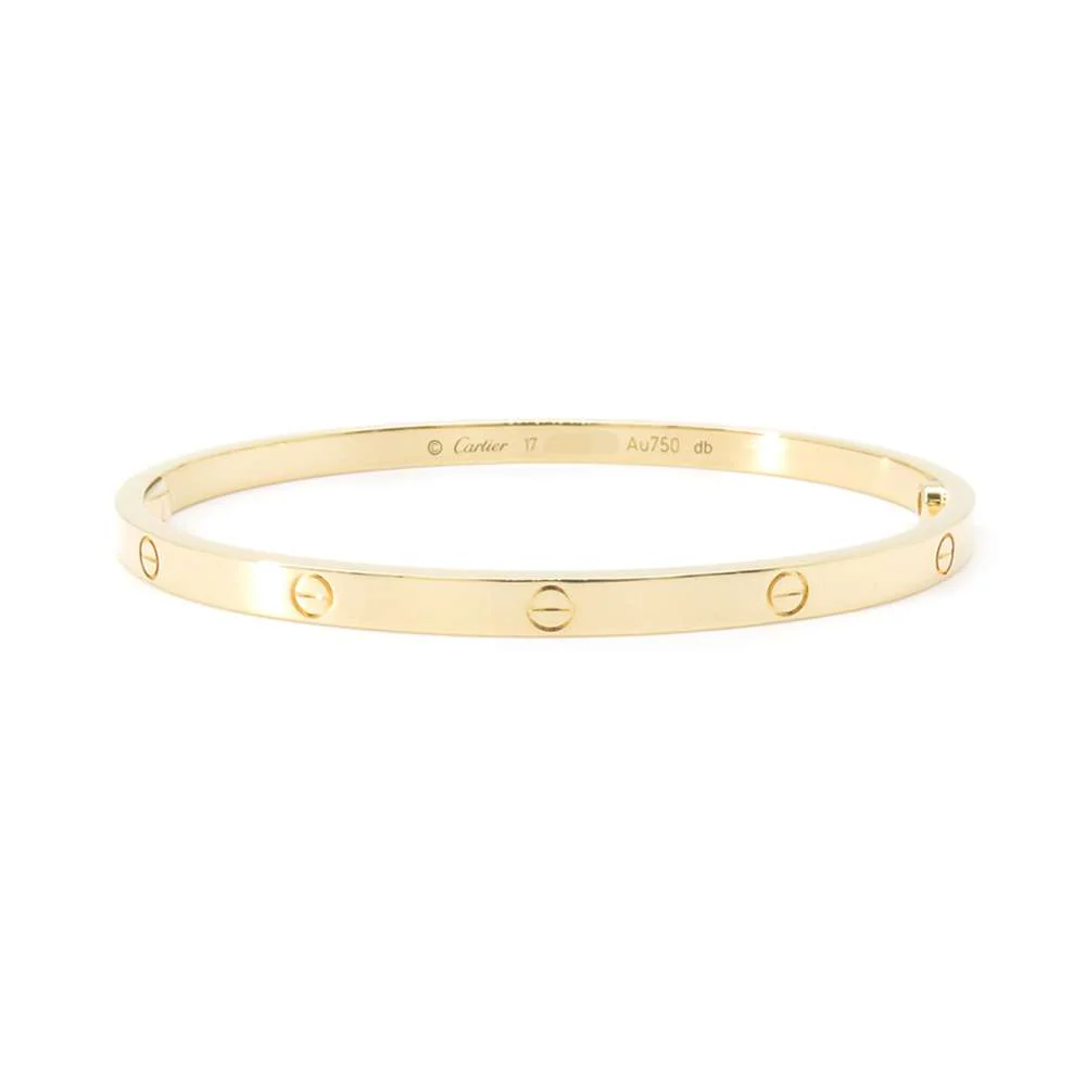 PULSEIRA LOVE CARTIER TAMANHO 17CRB6047517