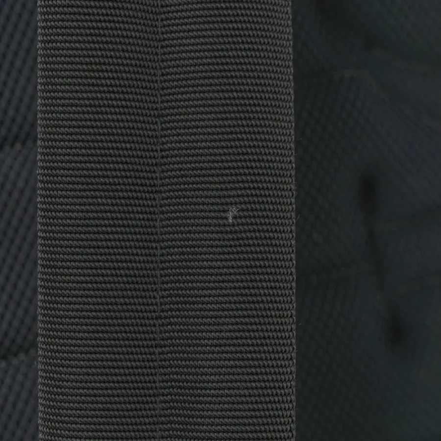 Dior Large Saddle Zip Backpack Black Oblique Canvas & Grained Calfskin Leather Silver Hardware