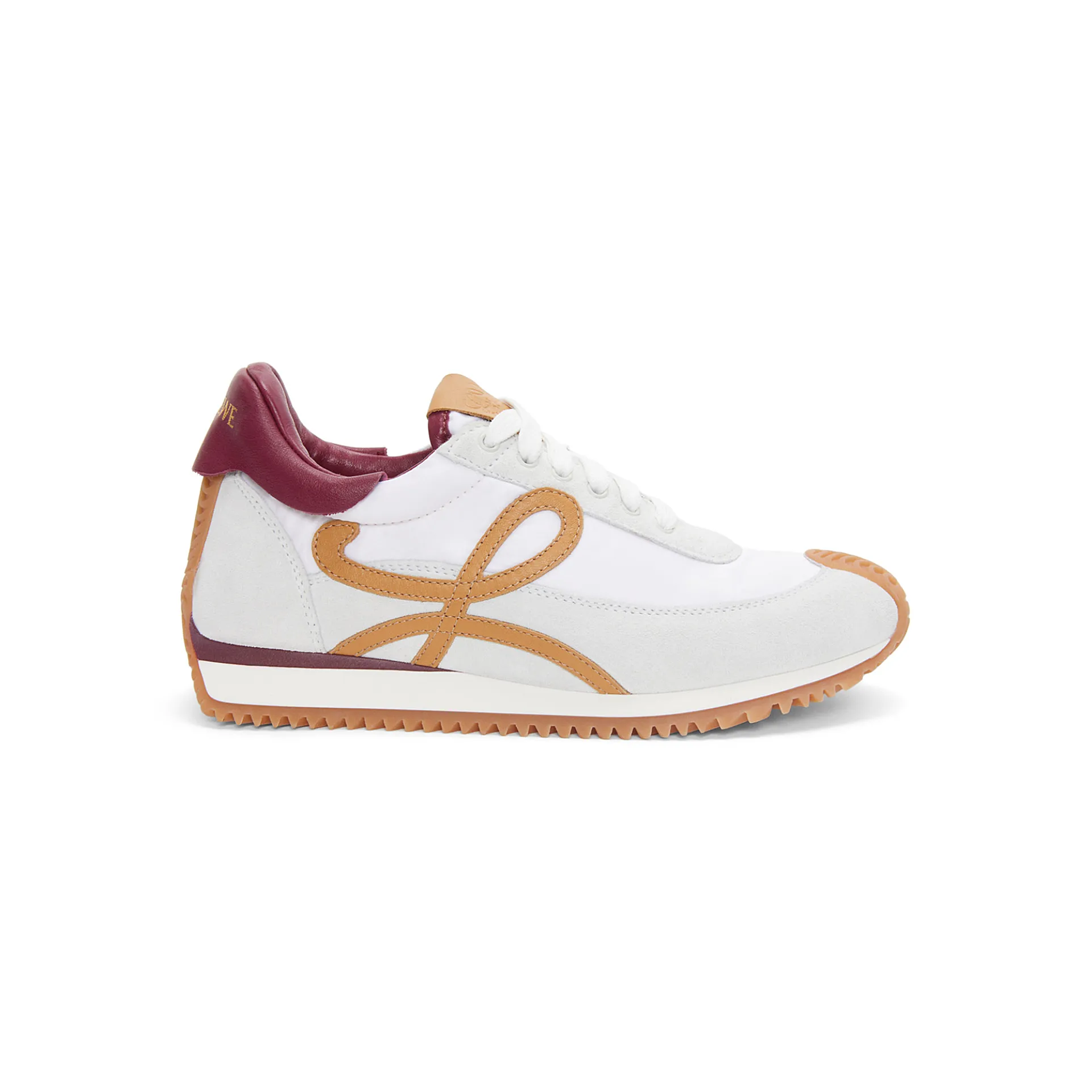 LOEWE Tênis de corrida lisos em nylon e camurça