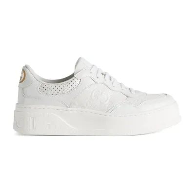 Gucci GG printed embossed sports shoes  Sneakers