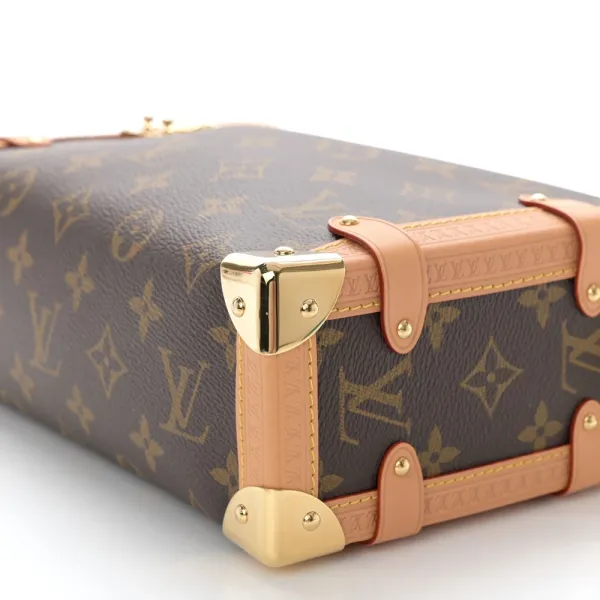 Louis Vuitton Side Trunk MM Monogram Canvas Gold Hardware - Image 5