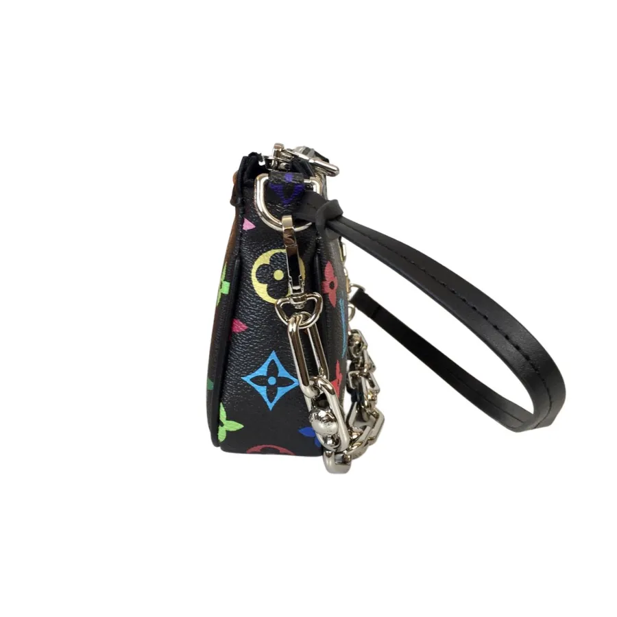 Louis Vuitton x Murakami Takashi Pochette Accessoires Multicolor White/Black With Gold/Silver Hardware