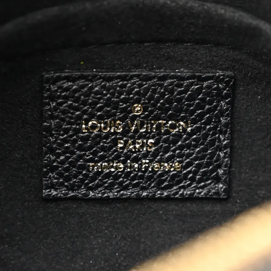 Louis Vuitton Papillon BB Black/Beige Giant Monogram Empreinte Leather Gold Hardware