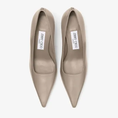 JIMMY CHOO Drab leather heels