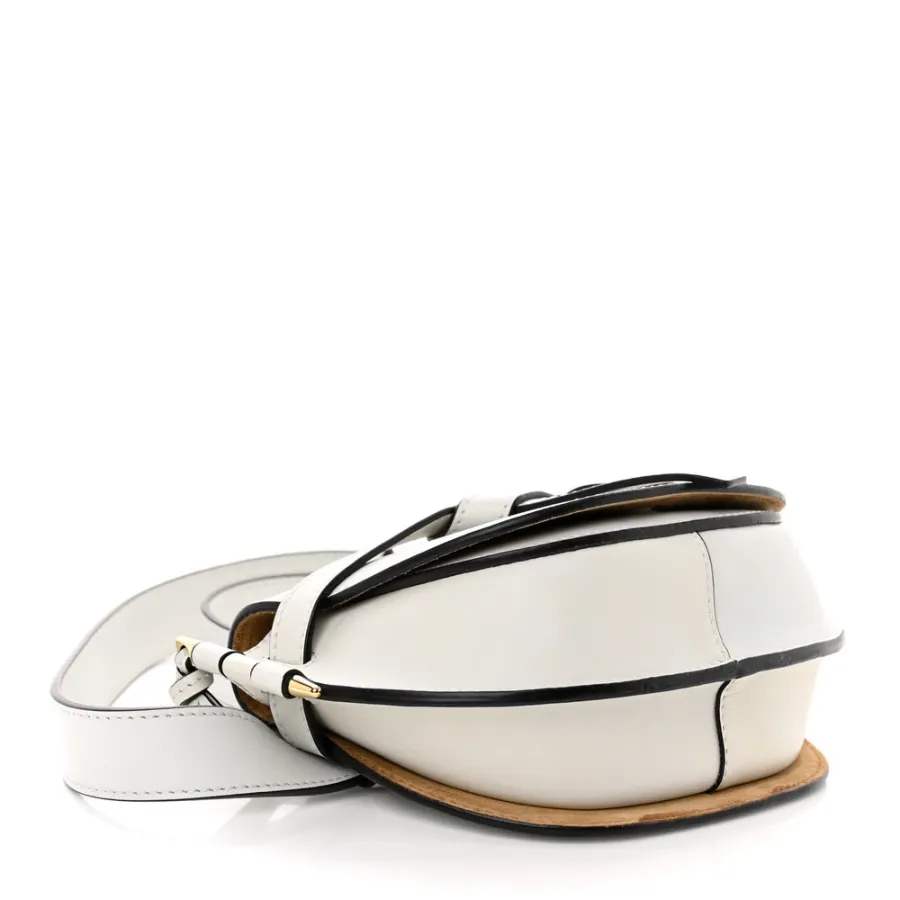 Loewe Gate Belt Bag Mini Kaolin Calfskin Leather Gold Hardware