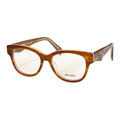 Prada Wayfarer glasses red/black/brown/black orange color Size 54口19-145