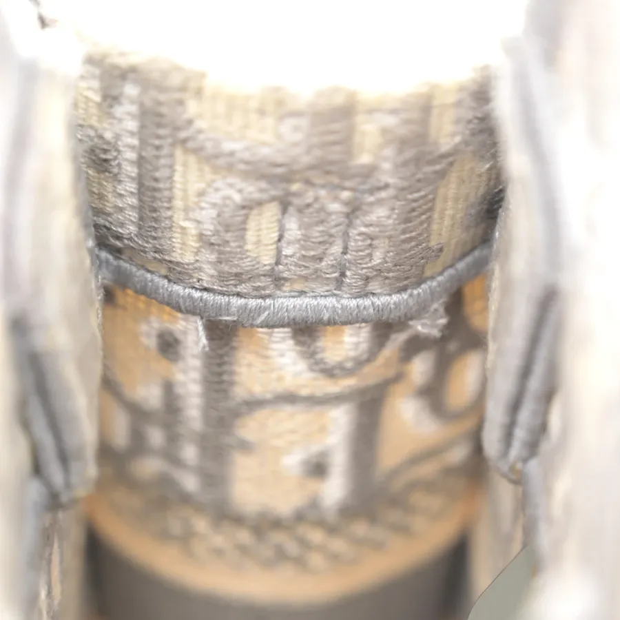 Dior Mini Book Tote Phone Bag Grey Oblique Canvas