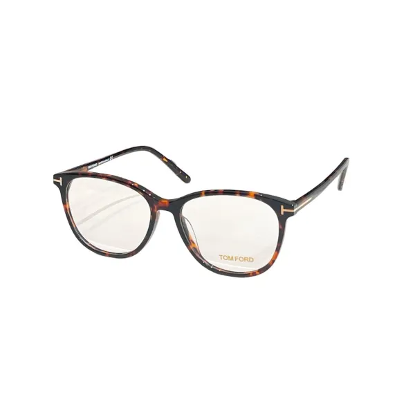 Tom Ford Boston frame glasses blue/black/grey/leopard/transparent/citron/green color Size 53口18-145 - Image 4