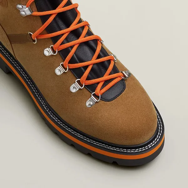 HERMES Hike Brown ankle boots - Image 3