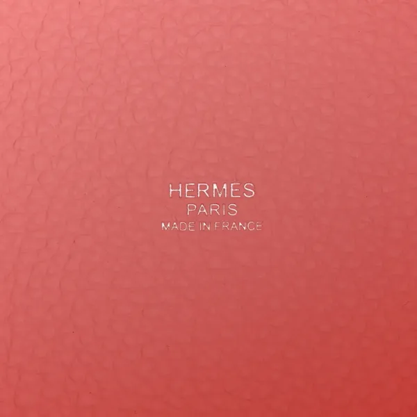 Hermès Picotin Lock 18 PM Rose Sakura Taurillon Clemence Leather Palladium Hardware - Image 2