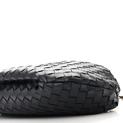 Bottega Veneta Medium Intrecciato Sardine With Chain Bag Space Nappa Leather Gold Hardware