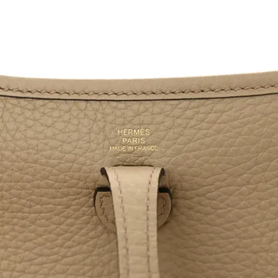 Hermès Amazone Evelyne TPM Beige Marfa Taurillon Clemence Leather Gold Hardware