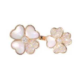 Van Cleef & Arpels Cosmos Entree Les Doors Ring Size 53/#13