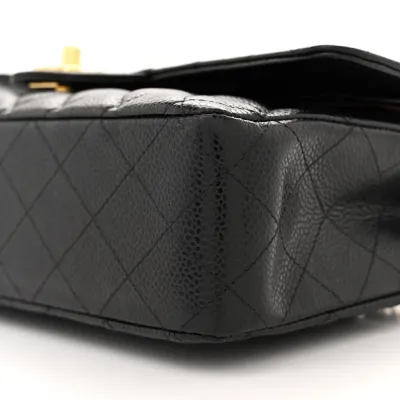 Designer Handbags | Chanel Double Flap Caviar