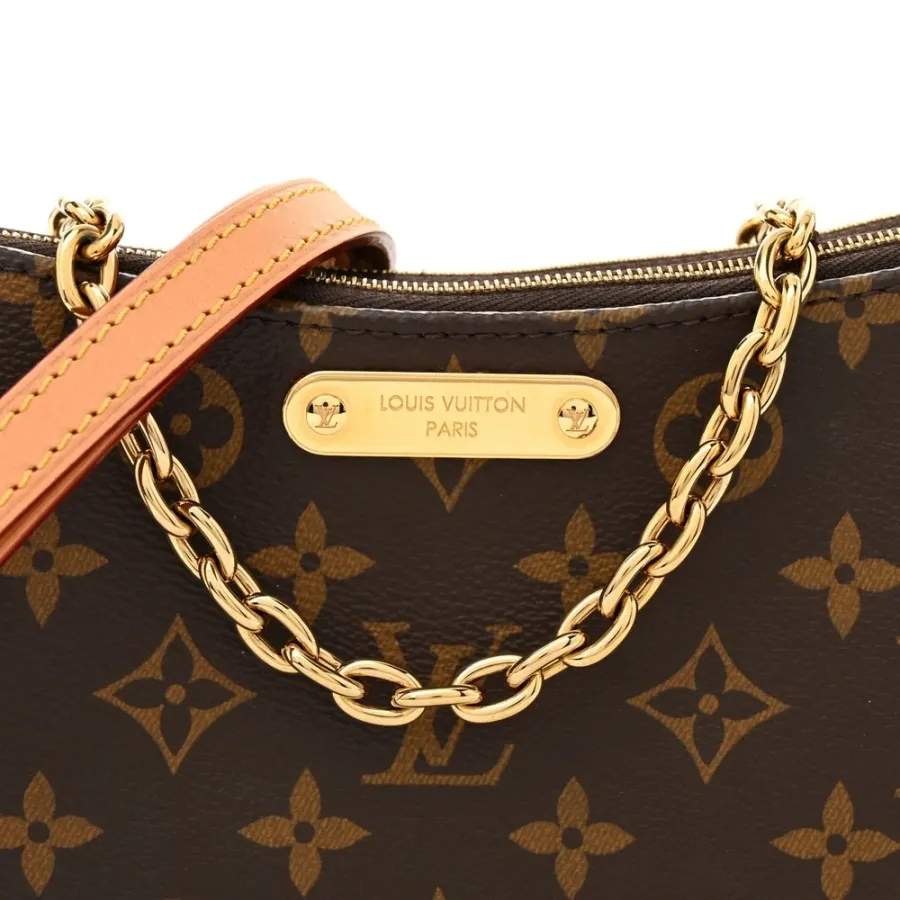 Louis Vuitton Ivy Wallet On Chain PM Monogram Canvas Gold Hardware