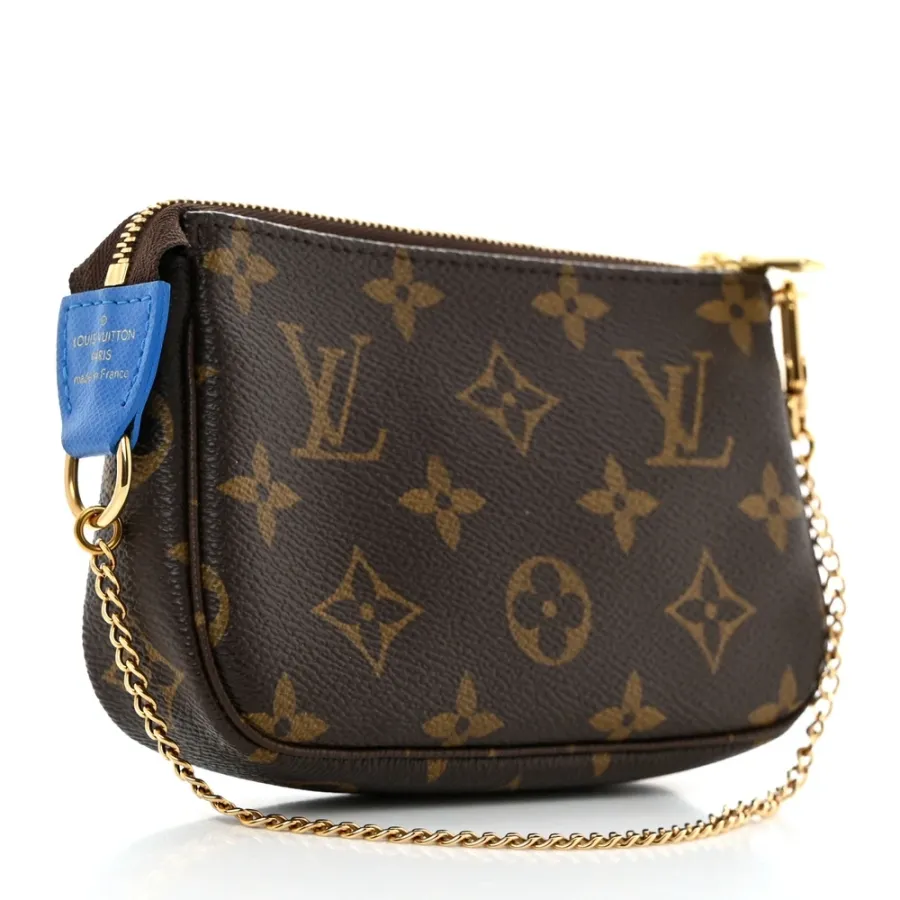 Louis Vuitton Mini Venice Pochette Accessories 2019 Christmas Animation Monogram Canvas Gold Hardware