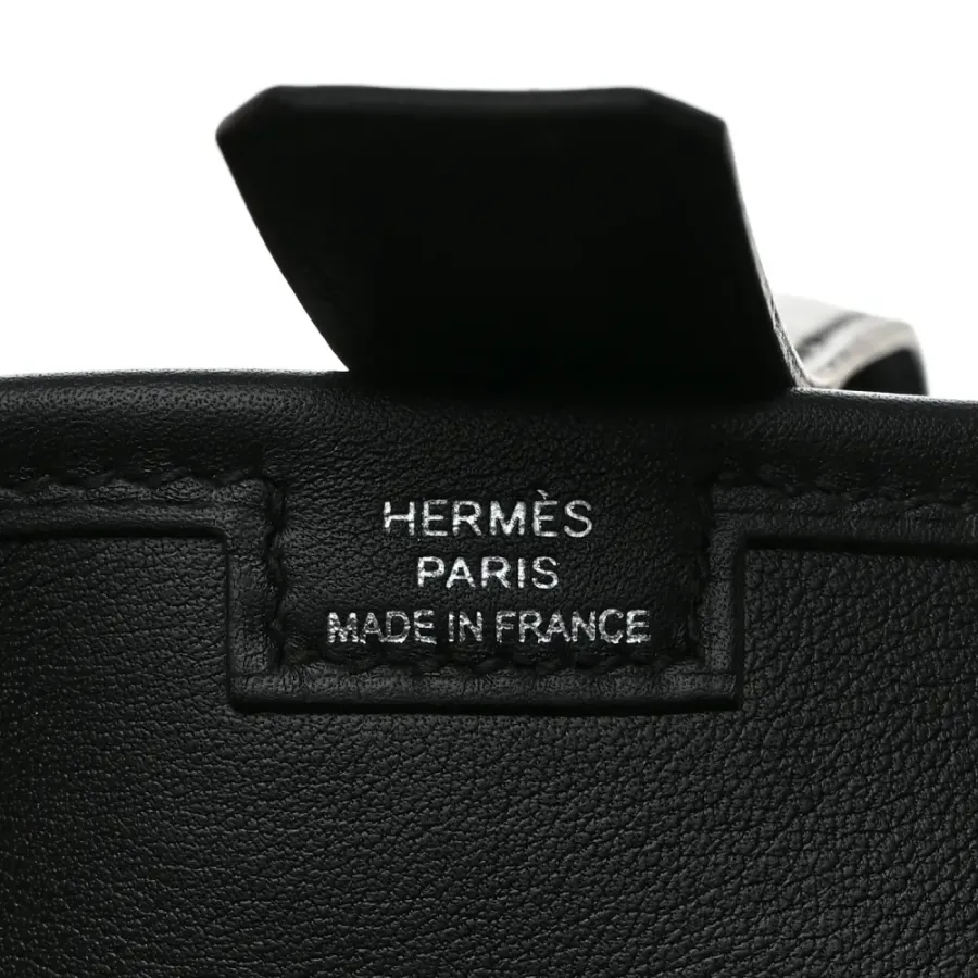 Hermès Jige Elan 29 Clutch Black Swift Leather