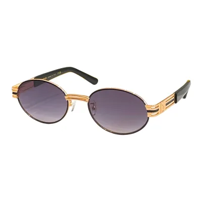 Fendi Oval glasses black gold/leopard brown/silver/brown/eggplant/gun black color Size 55口20-145