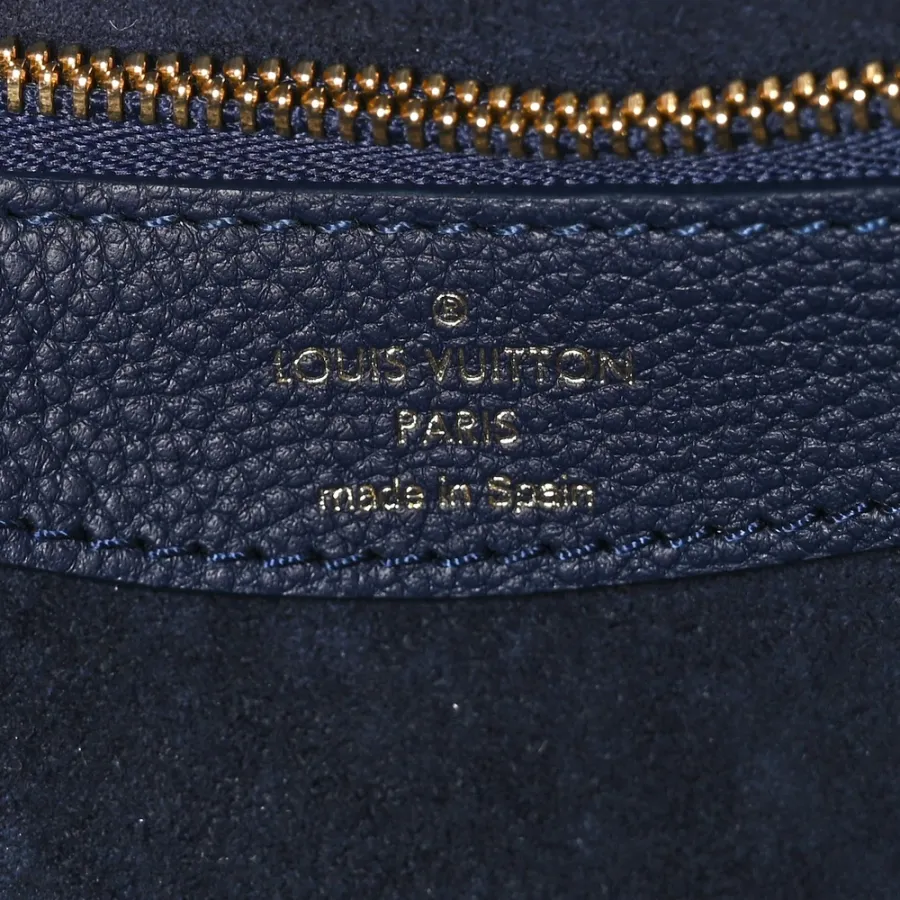 Louis Vuitton Diane PM Navy/Creme Giant Monogram Empreinte Leather