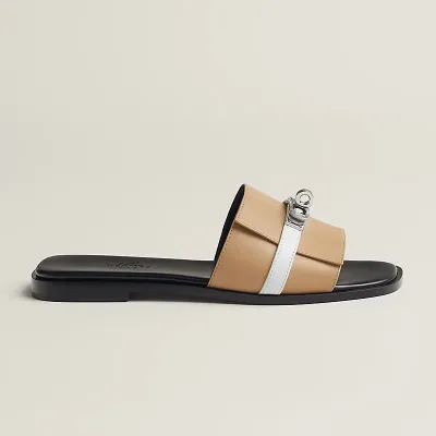 HERMES  Giulia Beige color Slippers