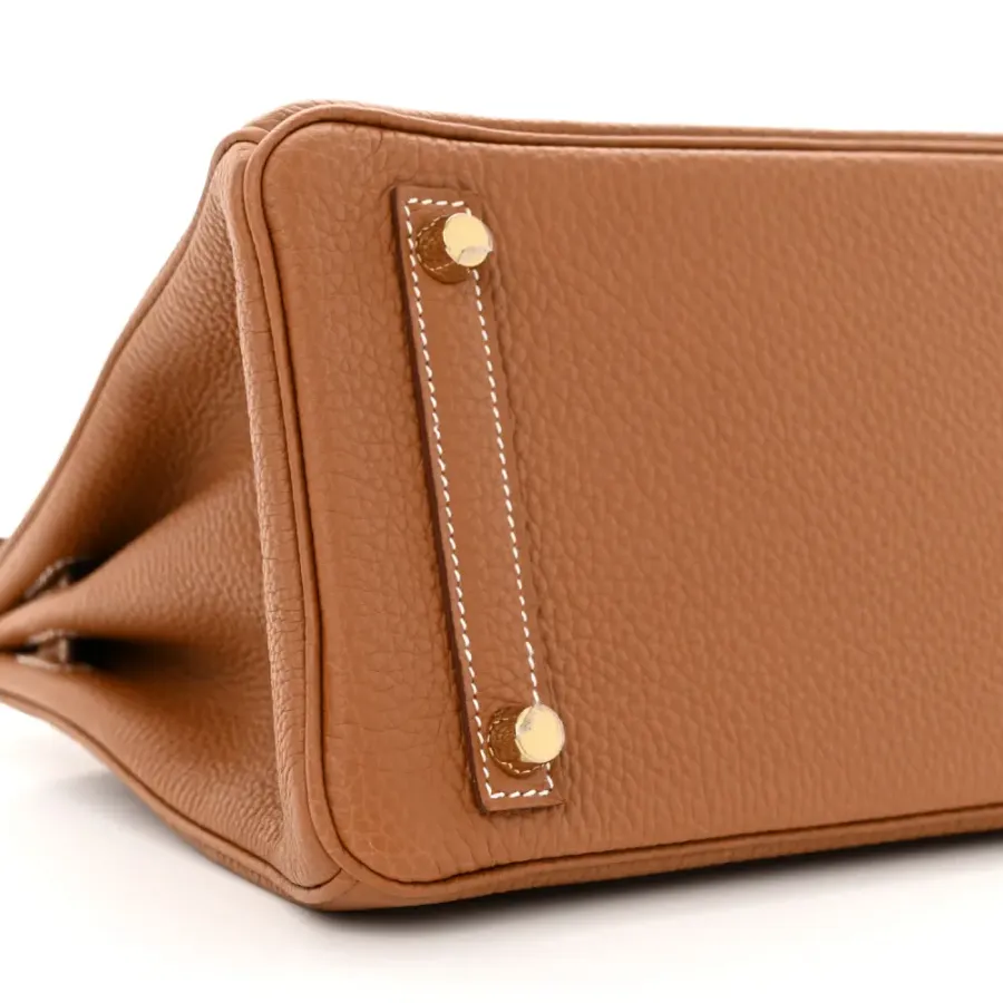 Hermès Birkin 25 Brown Togo Leather Gold Hardware
