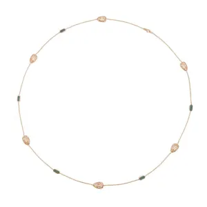 BVLGARI Serpenti 11 motif long necklace