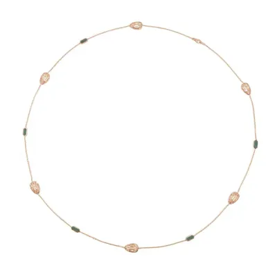 BVLGARI Serpenti 11 motif long necklace