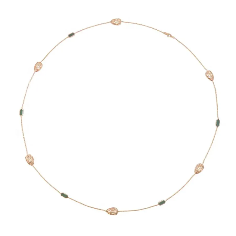 BVLGARI Serpenti 11 motif long necklace
