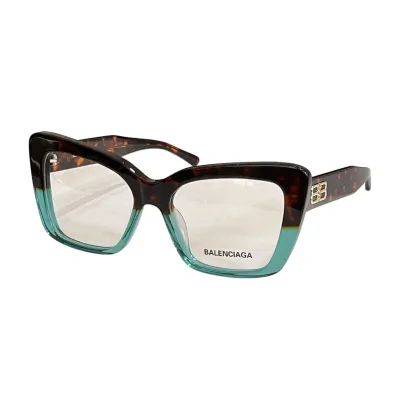 Balenciaga glasses black brown/leopard/leopard cyan/black silver/black gold/gradient brown color Size 55口20-135