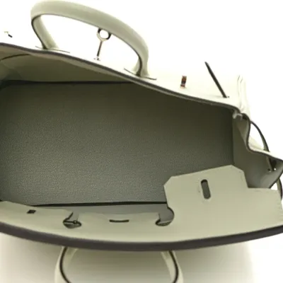 Hermès Birkin 25 Gris Neve Togo Leather Palladium Hardware